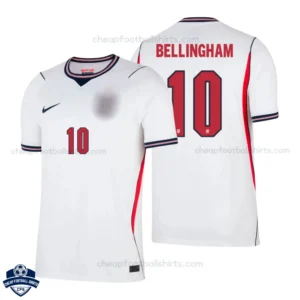 England World Cup 2026 Home Men Football Shirt - BELLINGHAM 10