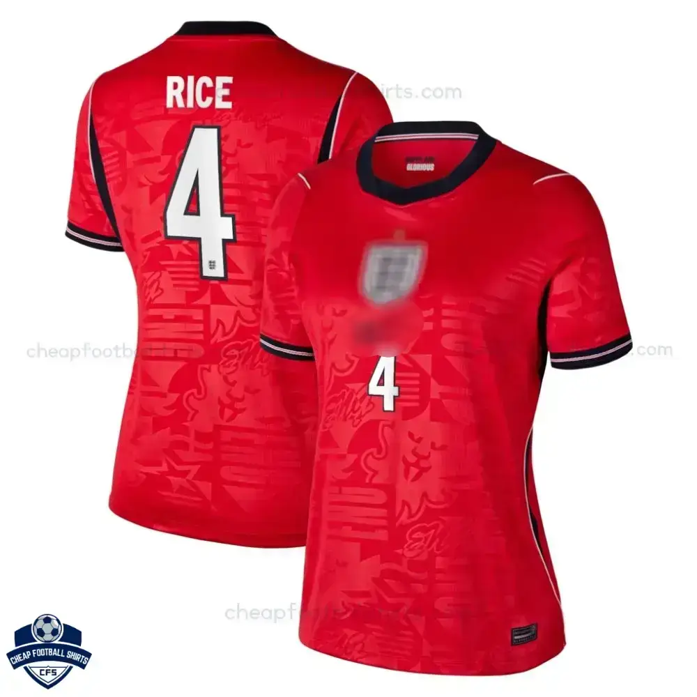 England World Cup 2026 Away Women Football Shirt - RICE 4