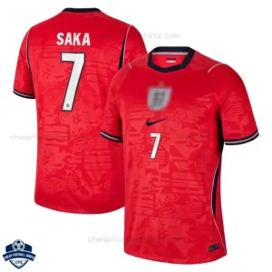 England World Cup 2026 Away Men Football Shirt - SAKA 7