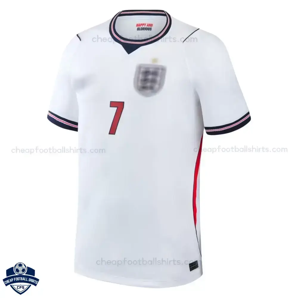 England World Cup 2026 Home Men Football Shirt - SAKA 7 - Front view