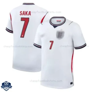 England World Cup 2026 Home Men Football Shirt - SAKA 7