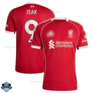 Liverpool Home Men Football Shirt 25/26 ISAK 9