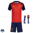 Spain World Cup 2026 Home Kids Cheap Football Kit