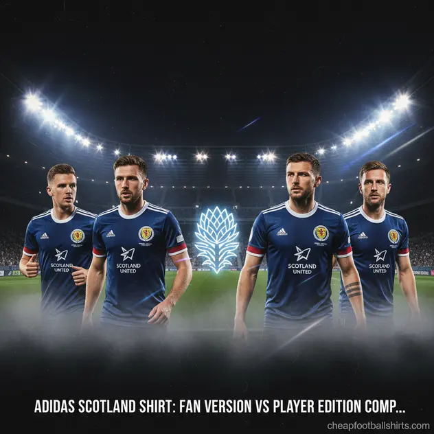 Adidas Scotland Shirt: Fan Version vs Player Edition Comp...