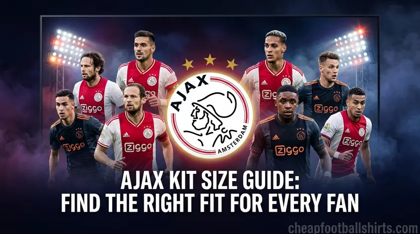 Ajax Kit Size Guide: Find the Right Fit for Every Fan