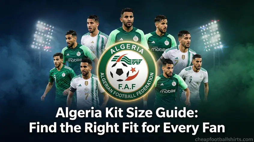 Algeria Kit Size Guide: Find the Right Fit for Every Fan
