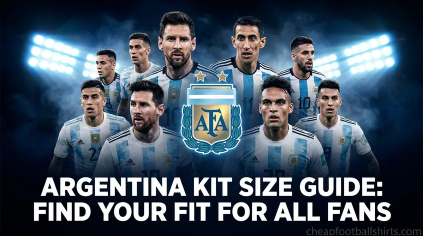 Argentina Kit Size Guide: Find Your Fit for All Fans