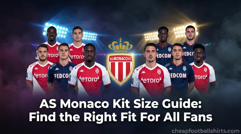 AS Monaco Kit Size Guide: Find the Right Fit For All Fans