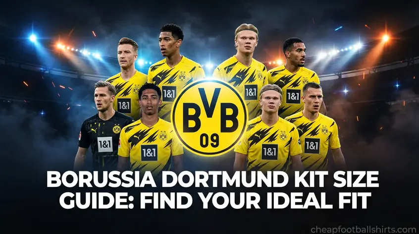 Borussia Dortmund Kit Size Guide: Find Your Ideal Fit