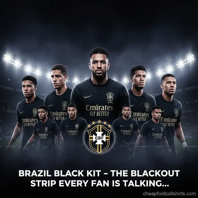 Brazil Black Kit, The Blackout Strip Every Fan Is Talkin...