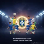Brazil Children's Kit: Junior Football Sets for Young Fans