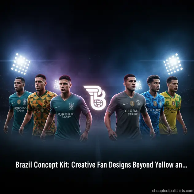 Brazil Concept Kit: Creative Fan Designs Beyond Yellow an...