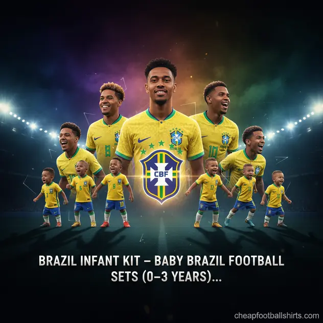 Brazil Infant Kit, Baby Brazil Football Sets (0, 3 Years)...