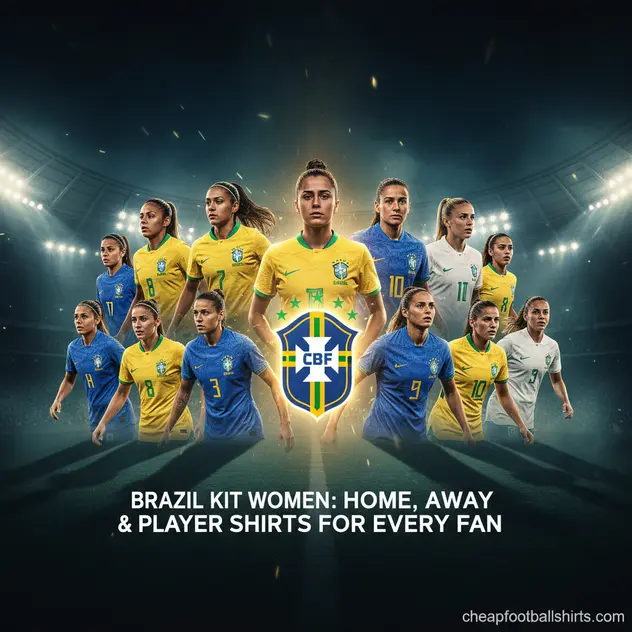 Brazil Kit Women: Home, Away & Player Shirts for Every Fan