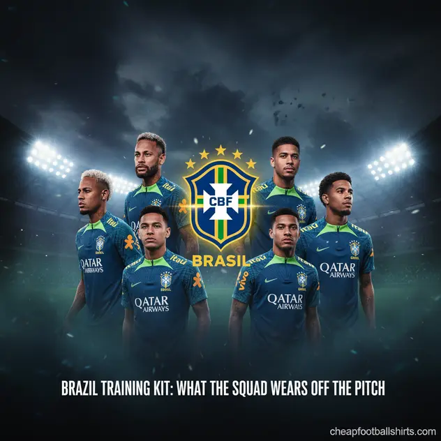 Brazil Training Kit: What the Squad Wears Off the Pitch