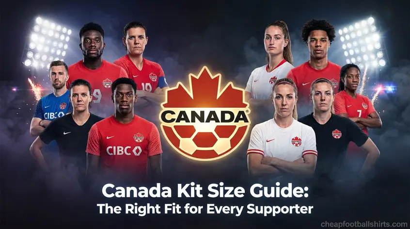 Canada Kit Size Guide: The Right Fit for Every Supporter