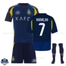 Al Nassr Away Kid Cheap Football Kit 24/25 RONALDO 7
