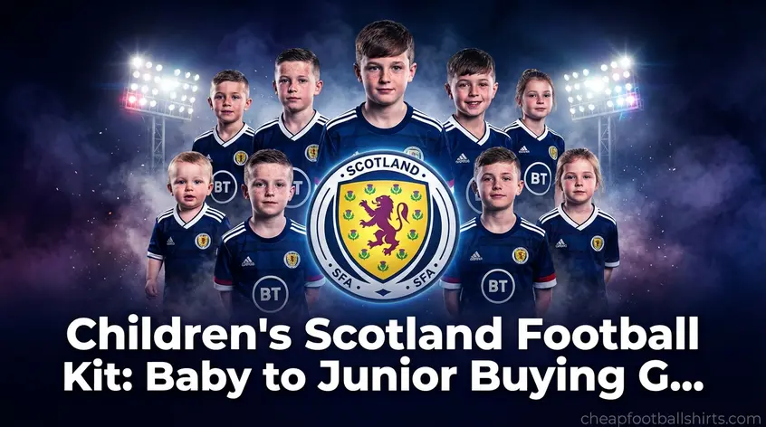 Children's Scotland Football Kit: Baby to Junior Buying G...
