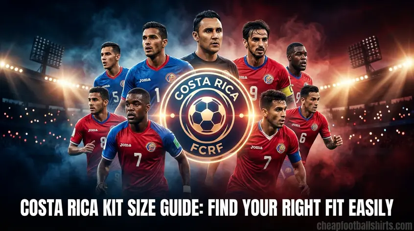 Costa Rica Kit Size Guide: Find Your Right Fit Easily