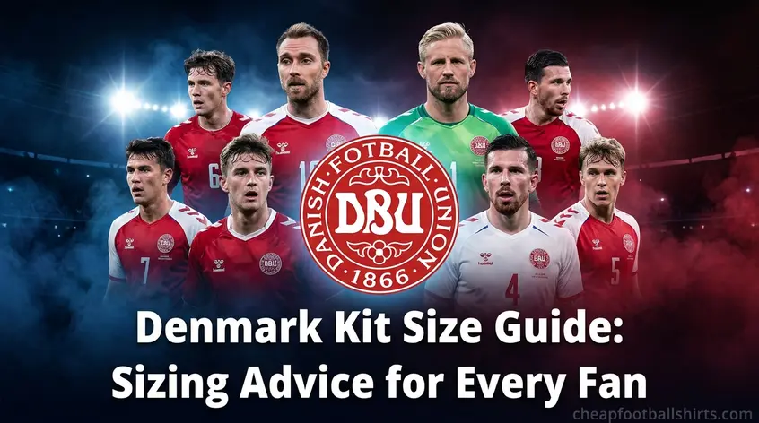 Denmark Kit Size Guide: Sizing Advice for Every Fan