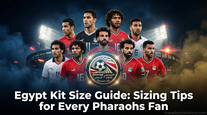 Egypt Kit Size Guide: Sizing Tips for Every Pharaohs Fan