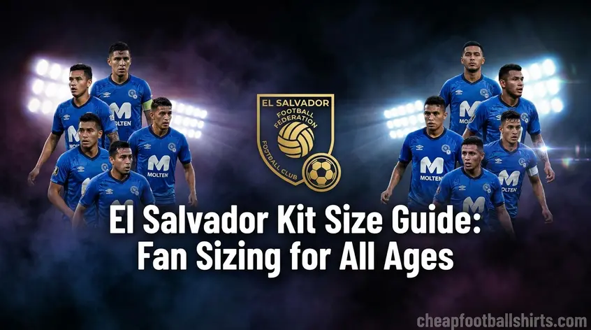 El Salvador Kit Size Guide: Fan Sizing for All Ages