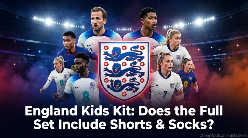 England Kids Kit: Does the Full Set Include Shorts & Socks?