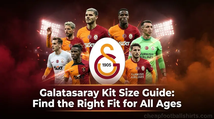 Galatasaray Kit Size Guide: Find the Right Fit for All Ages