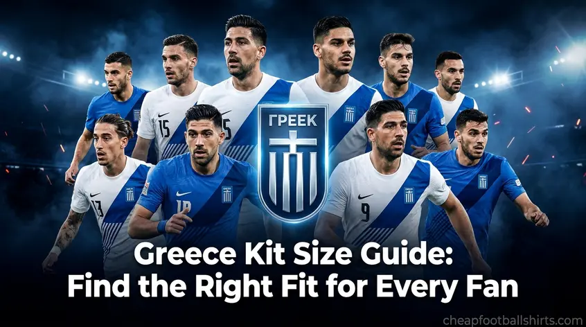 Greece Kit Size Guide: Find the Right Fit for Every Fan