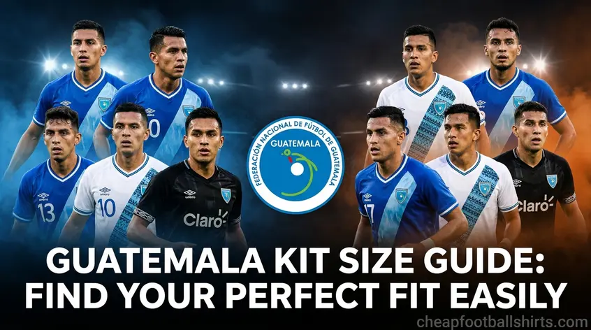 Guatemala Kit Size Guide: Find Your Perfect Fit Easily