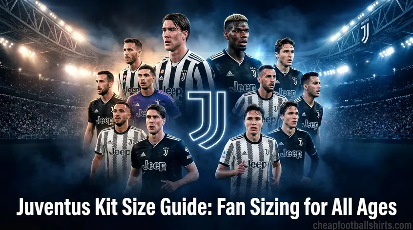 Juventus Kit Size Guide: Fan Sizing for All Ages