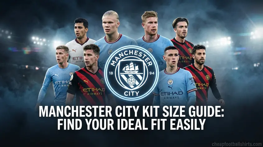 Manchester City Kit Size Guide: Find Your Ideal Fit Easily