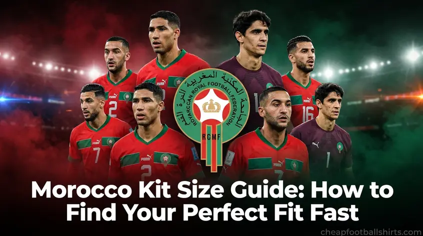 Morocco Kit Size Guide: How to Find Your Perfect Fit Fast