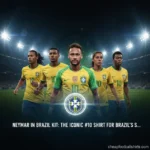 Neymar in Brazil Kit: The Iconic #10 Shirt for Brazil’s S...