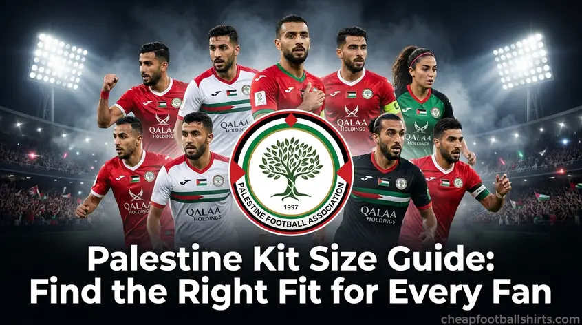 Palestine Kit Size Guide: Find the Right Fit for Every Fan
