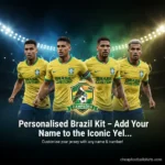 Personalised Brazil Kit, Add Your Name to the Iconic Yel...