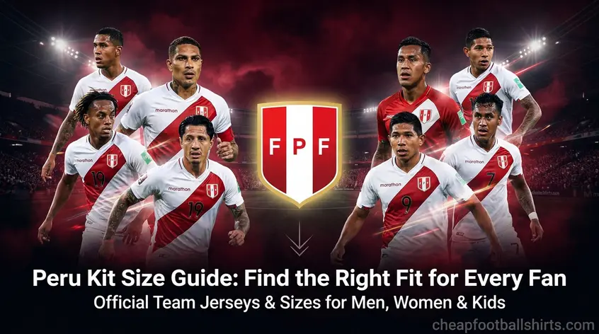 Peru Kit Size Guide: Find the Right Fit for Every Fan