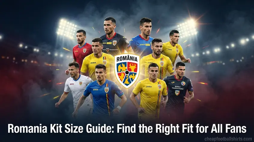 Romania Kit Size Guide: Find the Right Fit for All Fans
