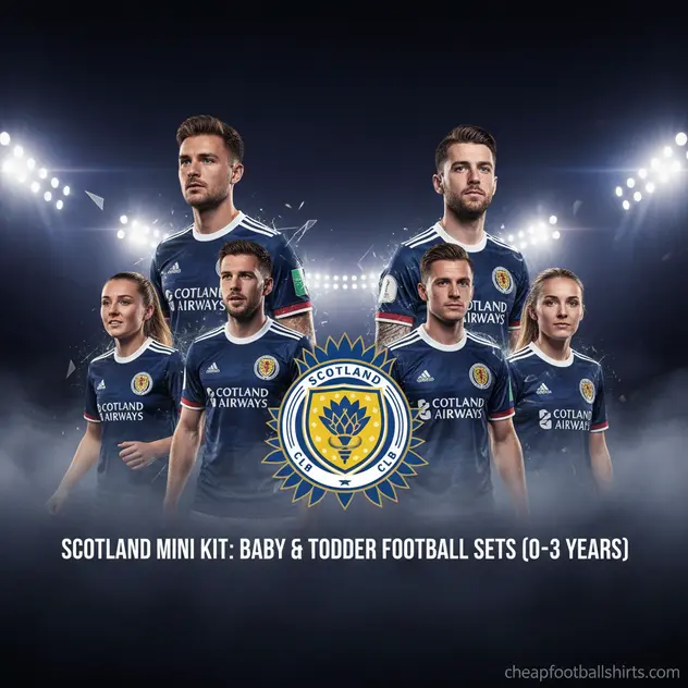 Scotland Mini Kit: Baby & Toddler Football Sets (0, 3 Years)