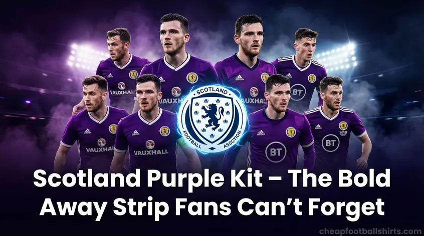 Scotland Purple Kit, The Bold Away Strip Fans Can't Forget