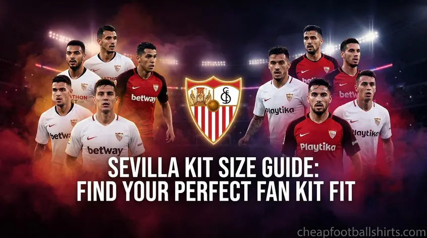 Sevilla Kit Size Guide: Find Your Perfect Fan Kit Fit