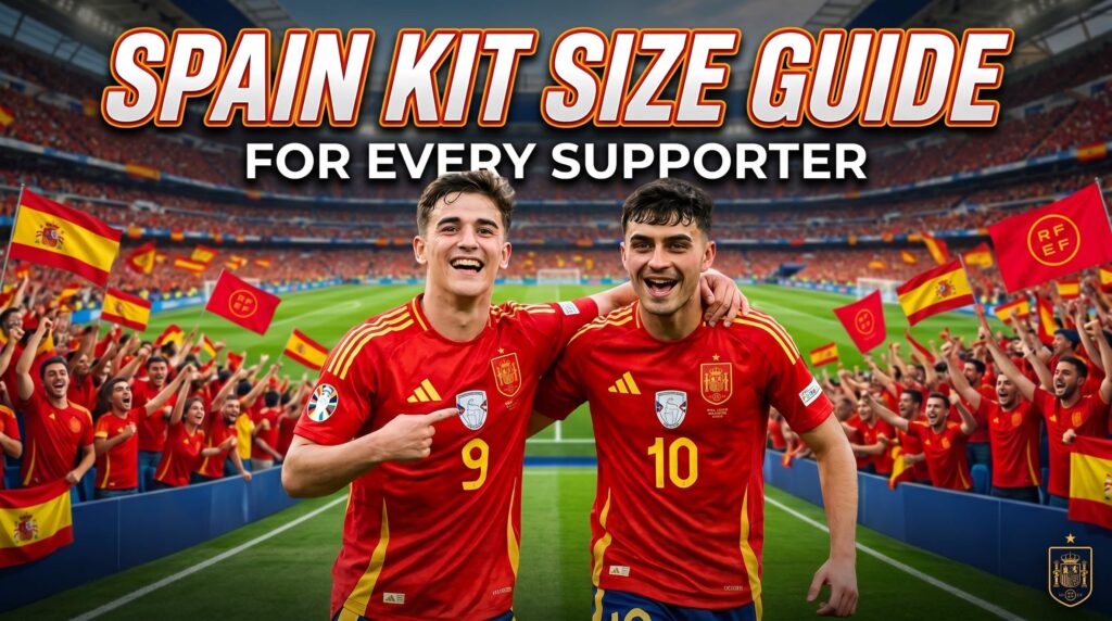 Spain Kit Size Guide: Find the Best Fit for All Ages