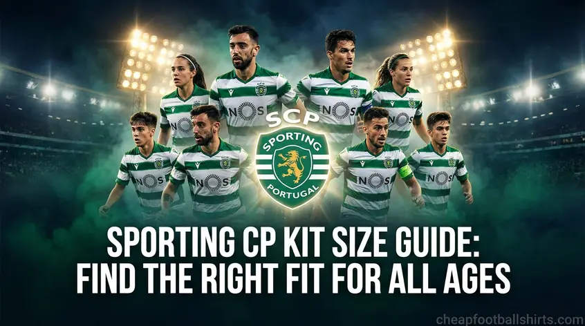 Sporting CP Kit Size Guide: Find the Right Fit For All Ages