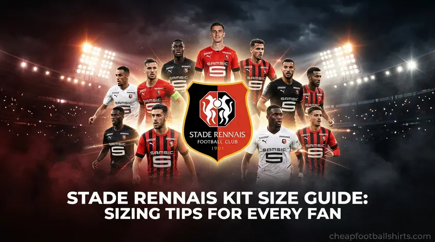 Stade Rennais Kit Size Guide: Sizing Tips for Every Fan