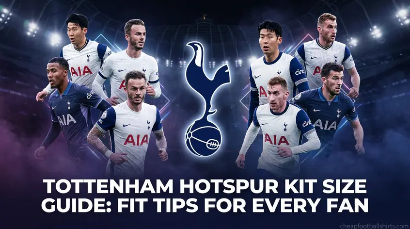 Tottenham Hotspur Kit Size Guide: Fit Tips for Every Fan