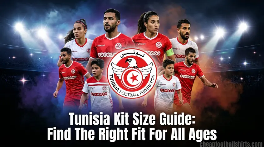 Tunisia Kit Size Guide: Find The Right Fit For All Ages