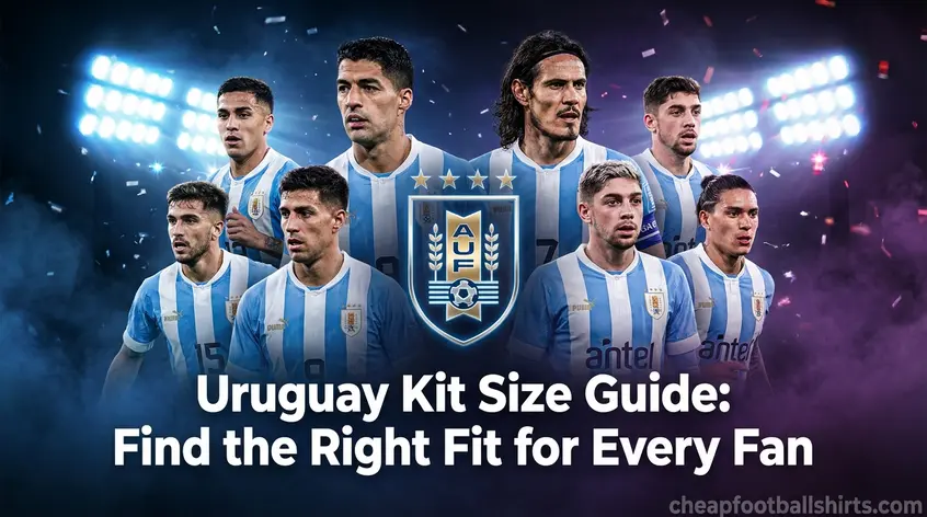Uruguay Kit Size Guide: Find the Right Fit for Every Fan