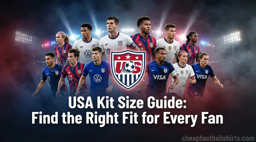 USA Kit Size Guide: Find the Right Fit for Every Fan