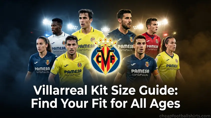 Villarreal Kit Size Guide: Find Your Fit for All Ages