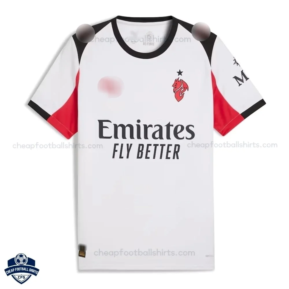 AC Milan Away Men Cheap Football Shirt 2025/26 - Front View